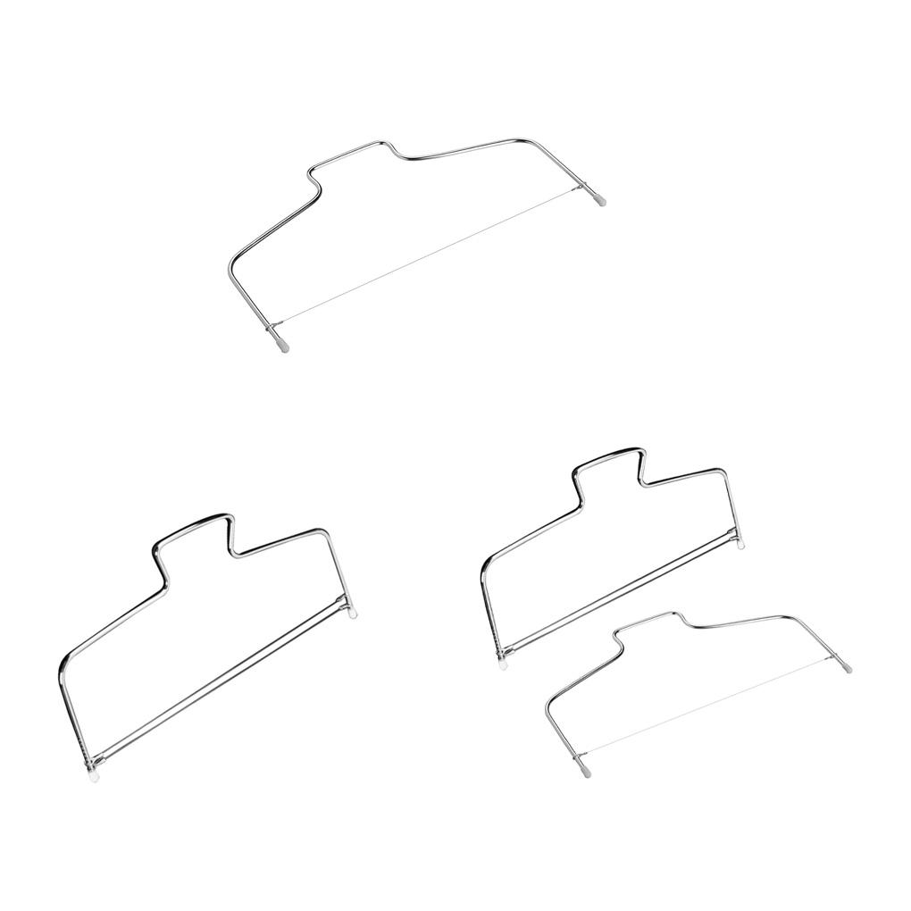 Cake Leveler Stainless Steel Wire Divider Kitchen Bread Layer Home Adjustable Handle Tools Professional Chef Accessories