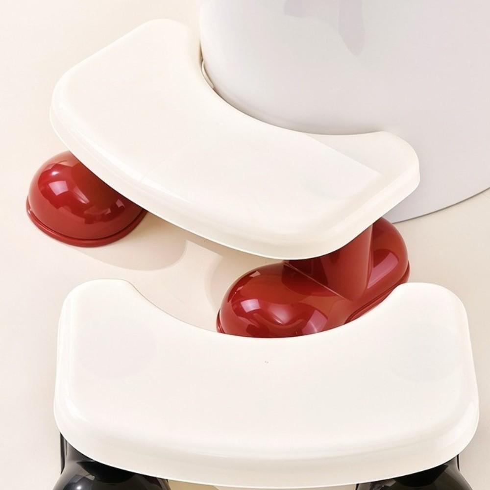 Sturdy Toilet Stool Plastic Poop Stool Comfortable Anti-Slip Seat Stool  Elderly