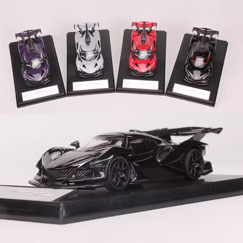 Diecast Scale SmallcarsART 1: 64 Apollo Intensa Emozione IE Alloy Car Model Metal Simulation Vehicle Ornament Gifts Display