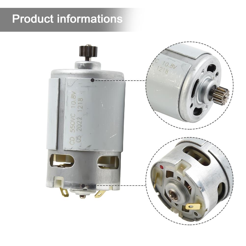 Účinný 10,8V 14,4V Motor elektrické vrtačky Zlepšuje Váš pracovní zážitek