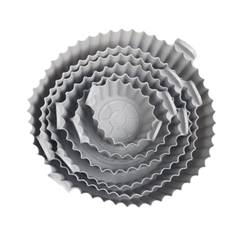 

Противень для фритюрницы, противень для духовки, коврик для жареной корзины, сменный силиконовый горшок для фритюрницы, сковорода для гриля, форма для выпечки, противень для пиццы серый