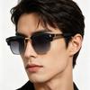 New European and American retro metal modern retro charm box sunglasses men's and women's sunglasses