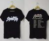 Spinal Tap The "Tap Into America" Tour 2 Side Black T- Shirt