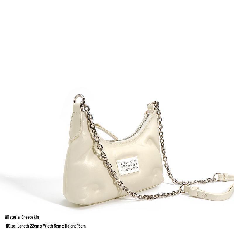 2024 Spring Women’s Genuine Leather Crossbody & Shoulder Square Bag – Trendy Underarm Handbag