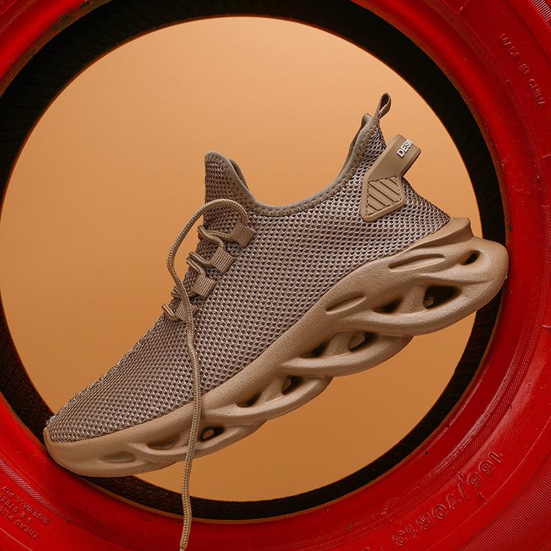 Men's shoes large size fashion casual new mesh sports shoes twist sole youth light running