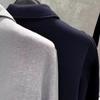 TIME BREATHE Classic Unisex Hoodie Jacket with Zipper and Lapel Design