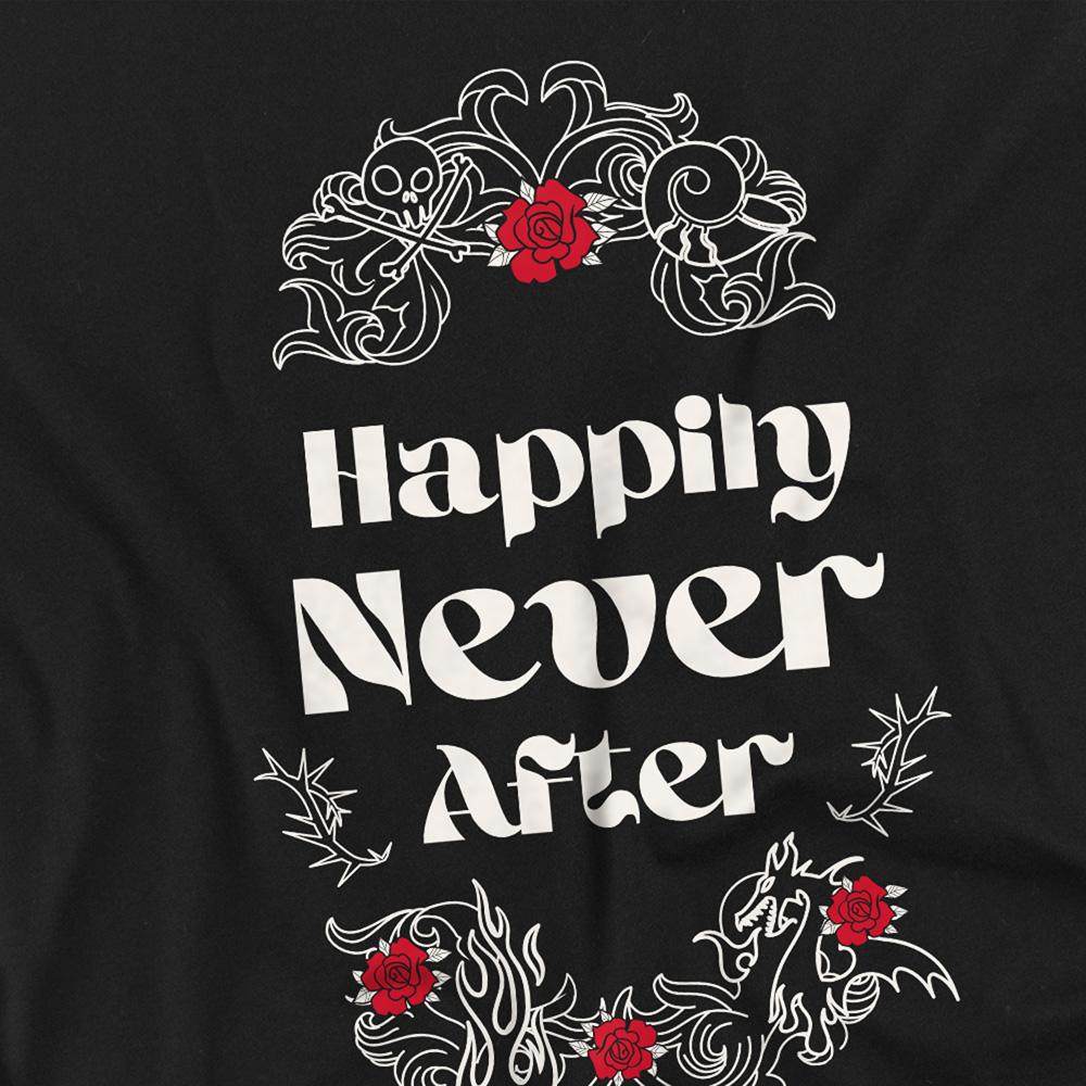 Disney Villains Unisex Adult Happily Never After Valentine`s Day T-Shirt