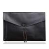 Li Shen Crazy Horse Leather Business Briefcase