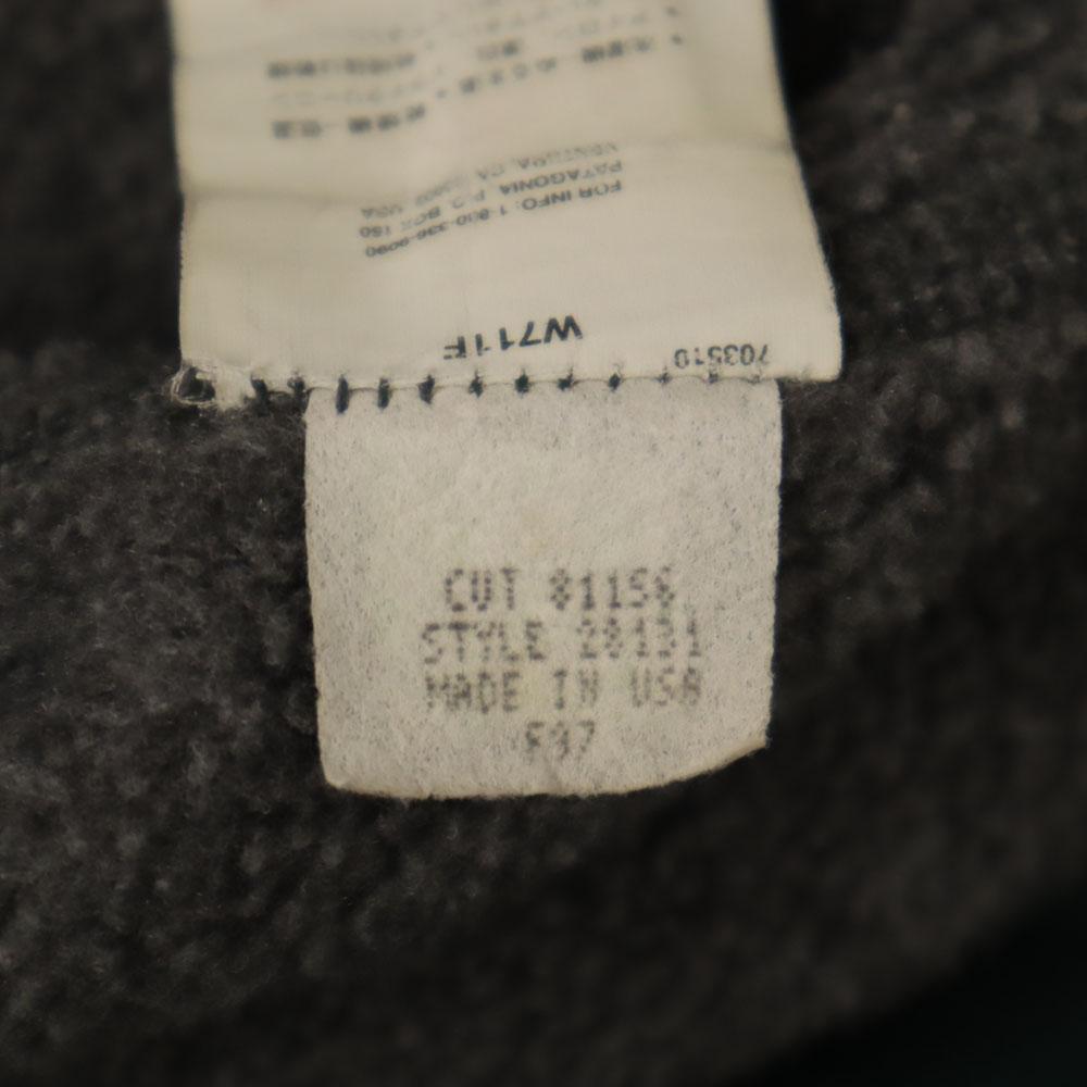 patagonia 90s Old USA made Sheld Synchilla Jacket S green Men's Used