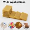 5x7cm 9Pcs Raw Rubber Block Eraser For Removing Glue Residue On Table Tennis Blades And Sponges DIY