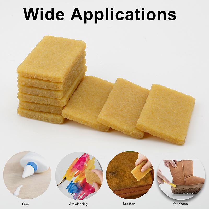5x7cm 9Pcs Raw Rubber Block Eraser For Removing Glue Residue On Table Tennis Blades And Sponges DIY