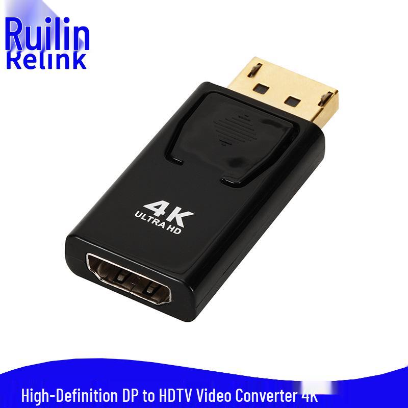 4K DP to HDMI Converter for Laptops, TVs, and Projectors