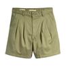 Womens/Ladies Pleated Shorts