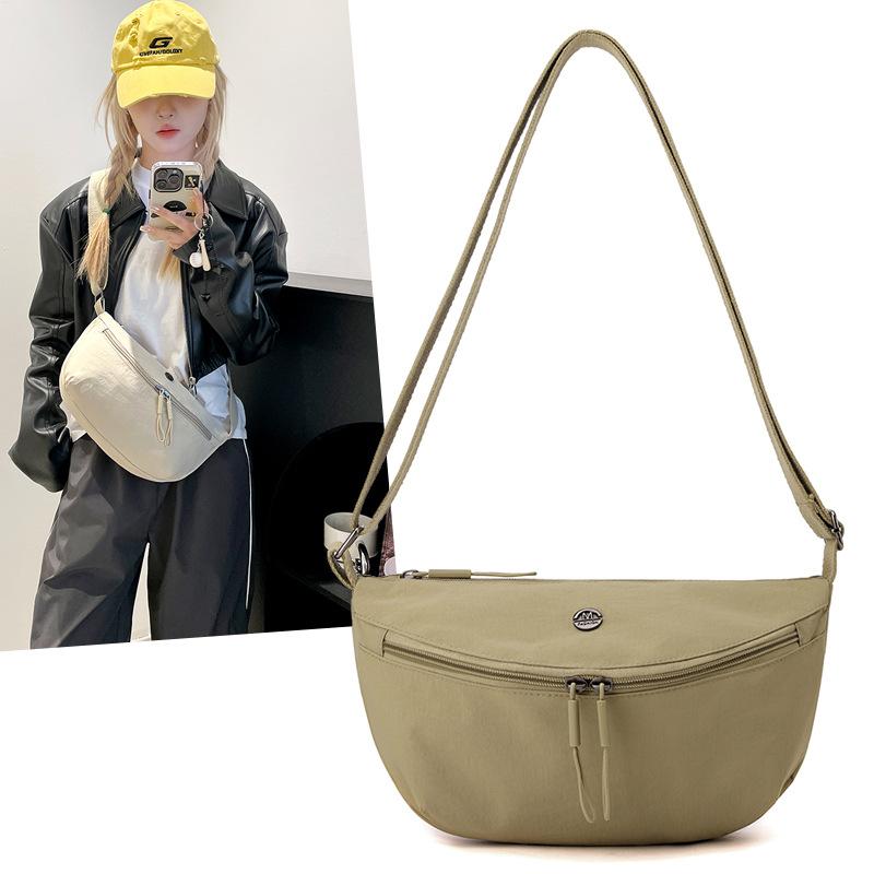 Einfache und modische Tasche Damen Japan und Südkorea neue Koujia lässige vielseitige Umhängetasche, hochwertige Messenger Bag, Sattel-Damentasche