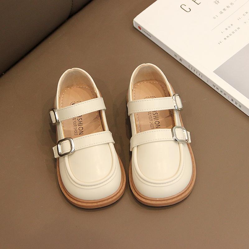 Mädchen Lederschuhe für Party Hochzeit Mode Kinder Auftrittsschuhe Kinder Mary Janes Schuhe Alles Passend 2024 Frühling Herbst