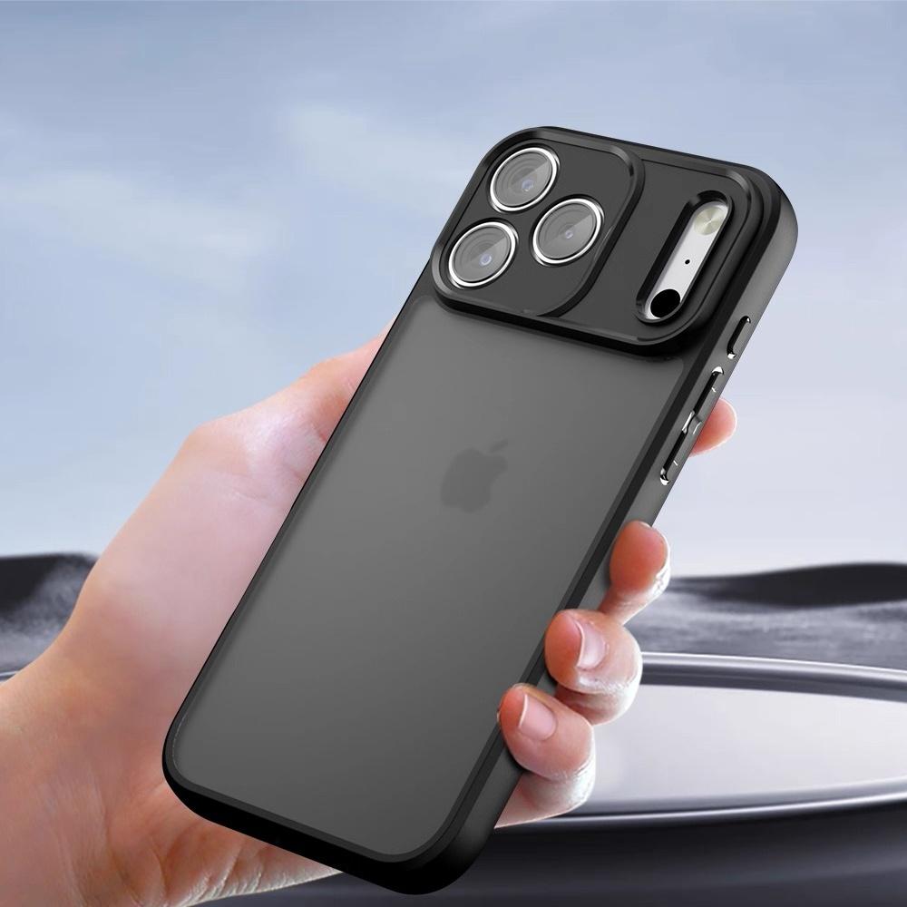 For Apple iPhone 17 Pro Frosted Case iPhone 17 Pro Funda Coque Matte Transparent PC Shockproof TPU Phone Cover iPhone 17 Pro