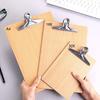 A4 Thickened Wood Clipboard for Office and Document Organization