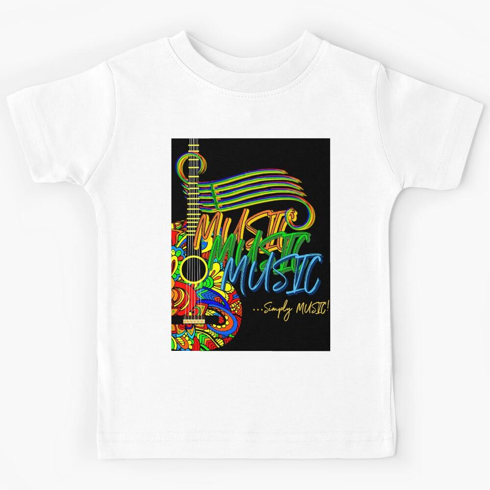 MUSIC MUSIC MUSIC Kids T-Shirt 140