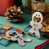 5pcs/1pc Stainless Steel Bottle Openers - Ideal for Beer, Soda, Kitchen & Holiday Decor (Christmas Gift), Gingerbread Design