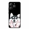 Black Silicone Case For Realme Narzo N61 Case N 61 Funda Cartoon Cat Soft Back Cover For Realme Note 60 Phone Case Shells Coque