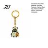 Handbags Key Chain Halloween Cartoon Black Cat Keychain, Glow-in-the-Dark Ghost Costume Decorative Zinc Alloy Pendant Keyring, Enamel Kitten Backpacks