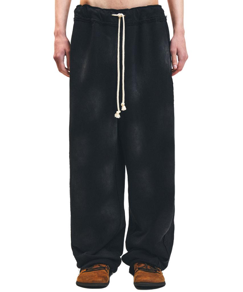 Leeolitiseu Washed Frayed Sweatpants