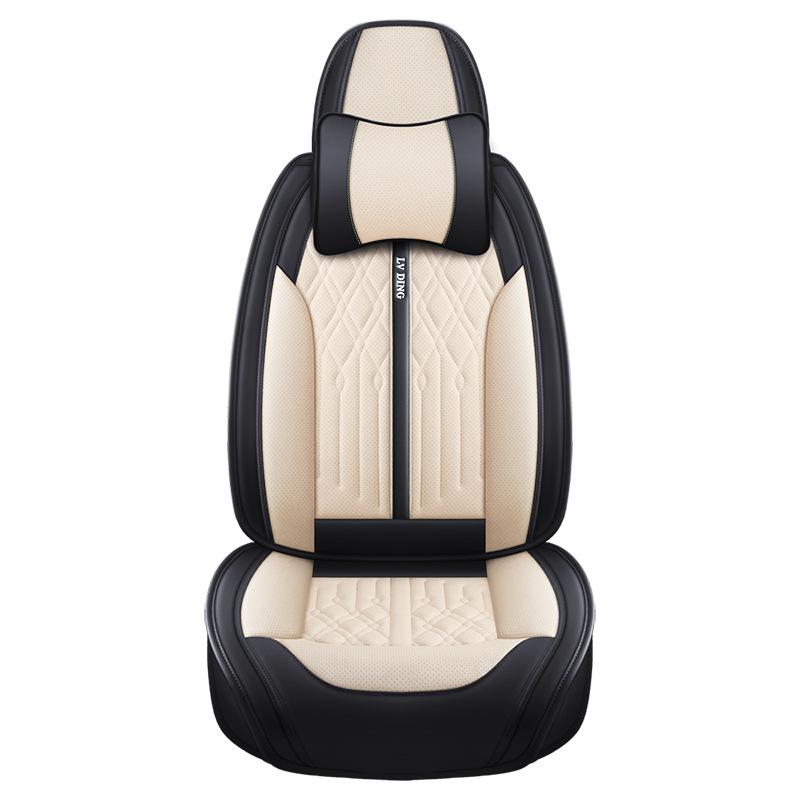 Fundas de Asiento de Cuero Envolvente Completo Baojun 730 para 7 Plazas (2+2+3), Cojines para todas las estaciones.