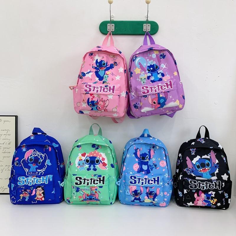 Love Bubble Cute Ice Cream Lilo Angel Cartoon Printed Children Backpack