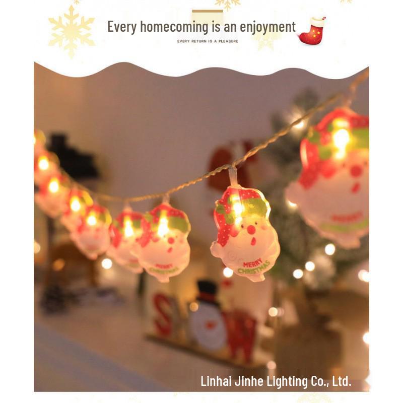 Cross-border Christmas LED String Lights for Indoor Decor - Festive and Decorative Atmosphere Enhancement
