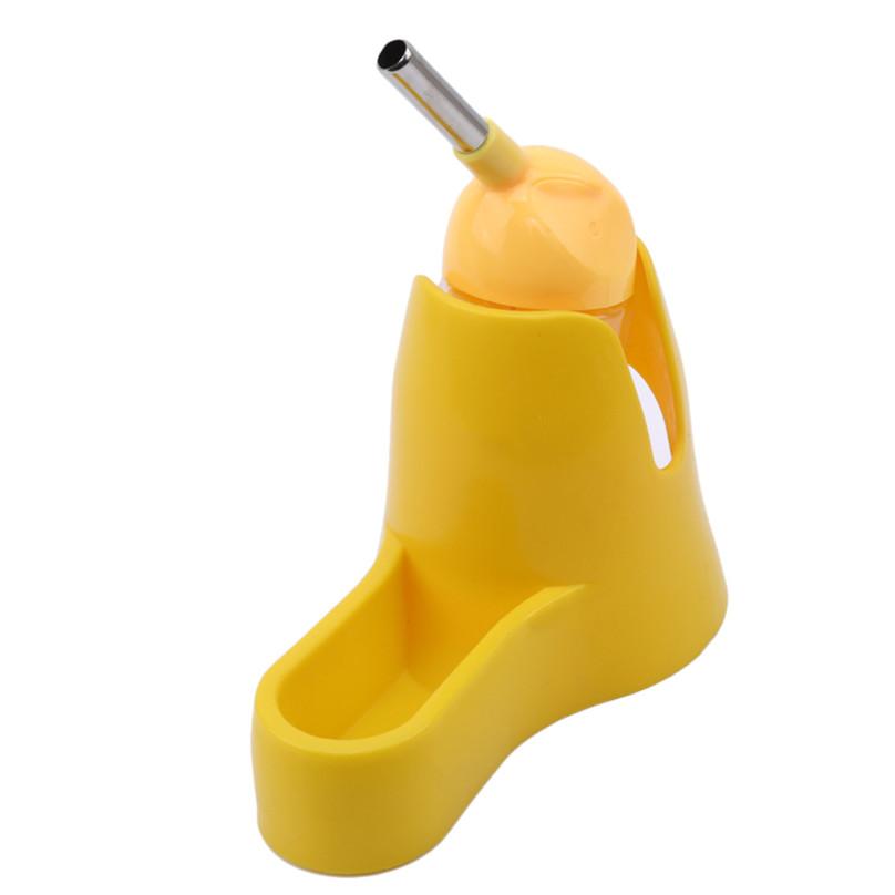 Transer Pet Feeding  Small Animal Automatic Water Bottle Dispenser Pets Food Feeder Bowl