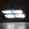 For Chery Jetour X70 X70S 2018    Front Bumper Daytime Running Drive Light Fog Lamp Trim Cover Frame Grille