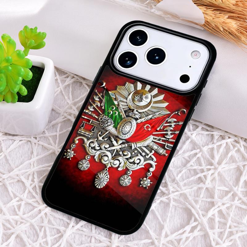 Ottoman Empire Coat Of Arms soft Shockproof Phone Case for iPhone 17 Air 16e 15 11 12 14 13 Pro Max Cover Coque