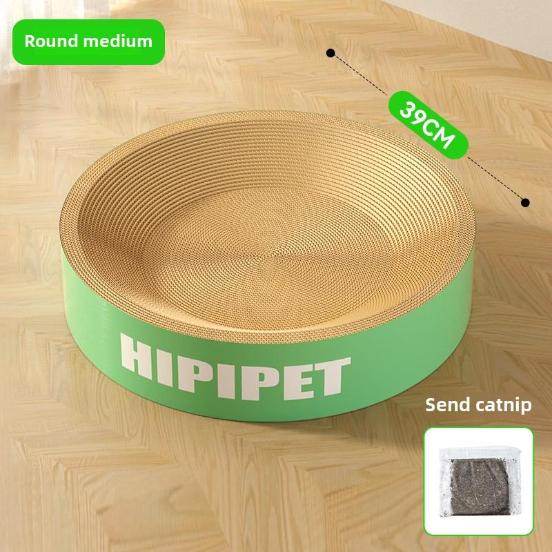 Cat Oversized Big Mac English Logo Cat Scratching Board Wear-resistant and Scratch-resistant Corrugated Cat Litter Integrated Pet Cat Toy