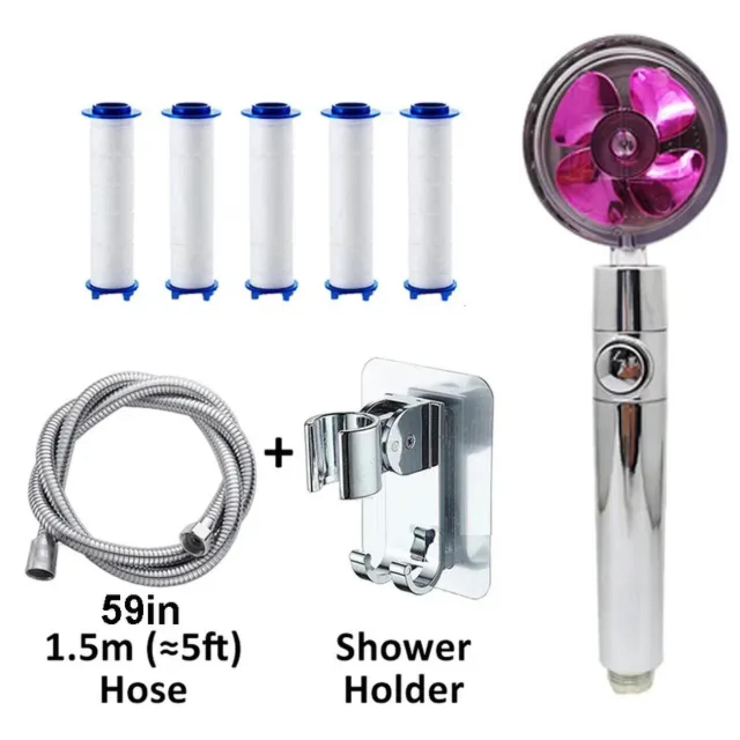 

Улучшите свою повседневную жизнь с помощью этого роскошного ручного турбодуша с фильтром для воды высокого давления.. Испытайте непревзойденный душ