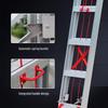 Shengpu Aluminum Alloy Telescopic Extension Ladder