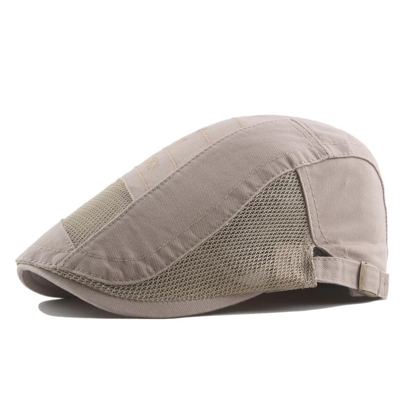 Summer Mesh Breathable Beret for Men Newsboy Caps Gatsby Painters Hats Driver Ivy Hat Gorro Hombre Boina