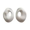 Europe and the United States Exaggerate To Show the Face, Small Wind Pockets, Large Geometric Simple Stud Earrings, Women's Niche Design Earrings