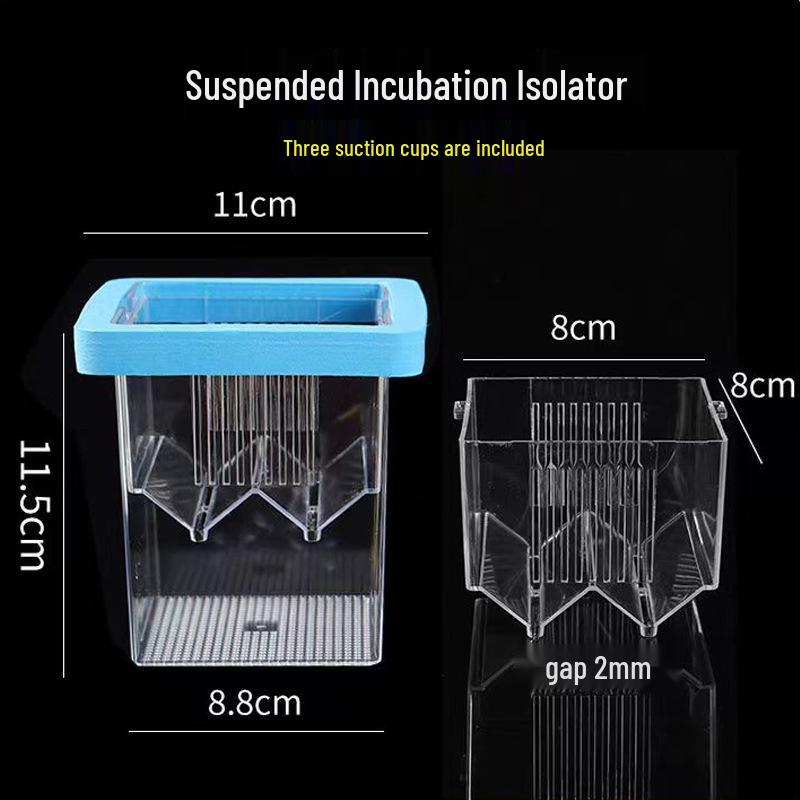 Small Fish Fry Floating Isolation and Hatching Box for Guppy Breeding