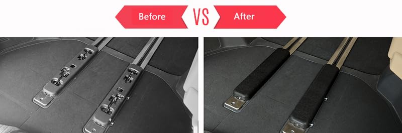 KUTOOK Seat Rail Covers and Caps for the New Alphard 30 Series and Vellfire 30 Dress and Enhance Your Interior Series Organize, Up,