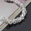Women's Fashion Faux Silver Bracelet Bangle Chain Banquet Jewelry Gift