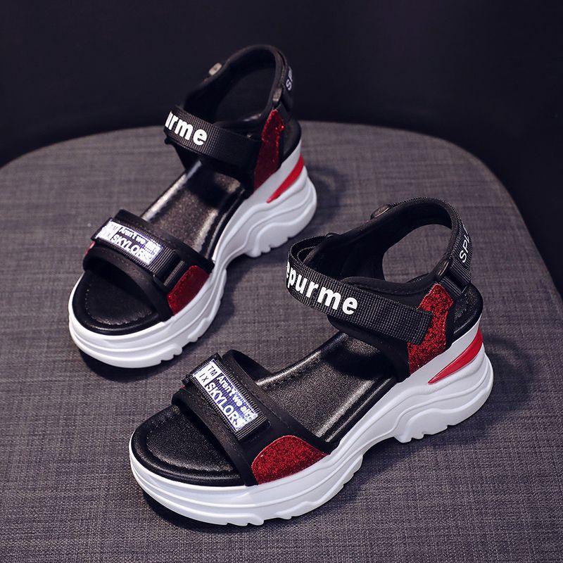 Platform Sandals Summer New Fashion Wedges Peep Toe High Heel Sandals Female Sexy Party Dress Sandalias Shoes for Women