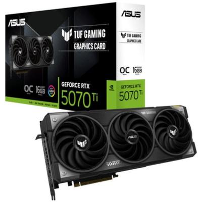 Graphics Card - ASUS - TUF-RTX5070TI-O16G-GAMING - 16 GB - GDDR7 - 7680 X 4320