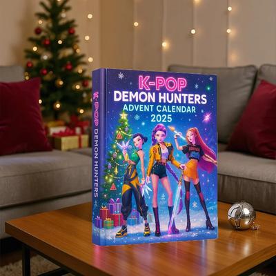 Demon Hunters Kpop Advent Calendar Kpop Theme Christmas; Countdown Advent Calendar Gift 24 Days Girls Favors Christmas Gifts