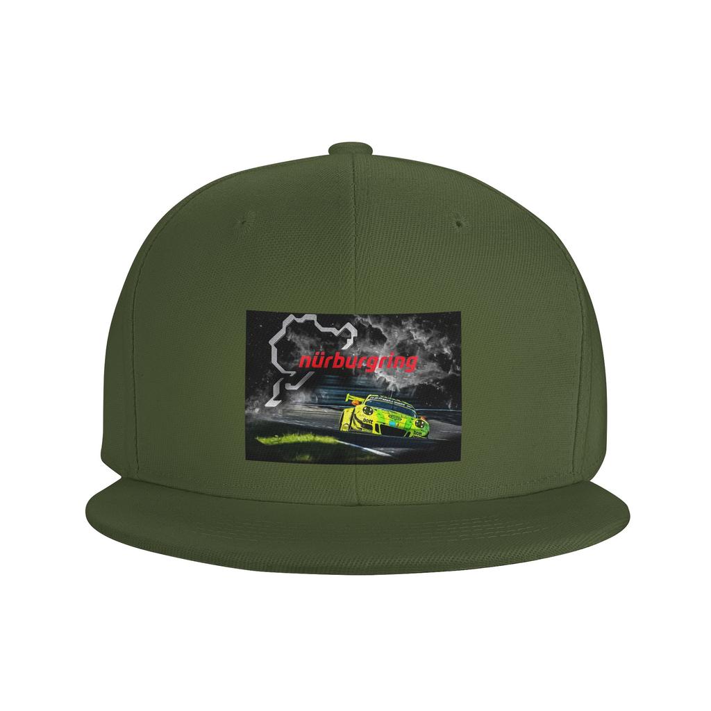 Nurburgring Print Baseball Caps Snapback Fashion Baseball Hats Breathable Casual Casquette Outdoor for Unisex