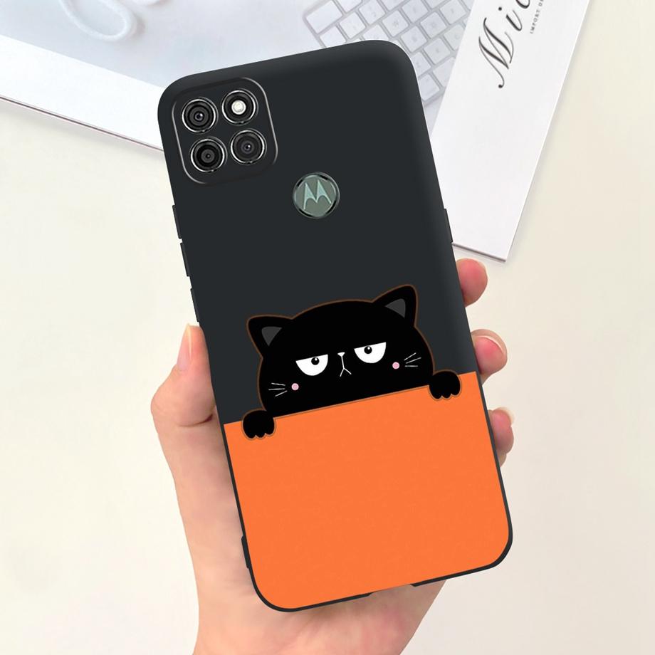 For Motorola Moto G9 Power G9 Play G9 Plus Case Black Liquid Silicone Bumper Soft TPU Marble Space Man Dragon Capa Coque Fundas