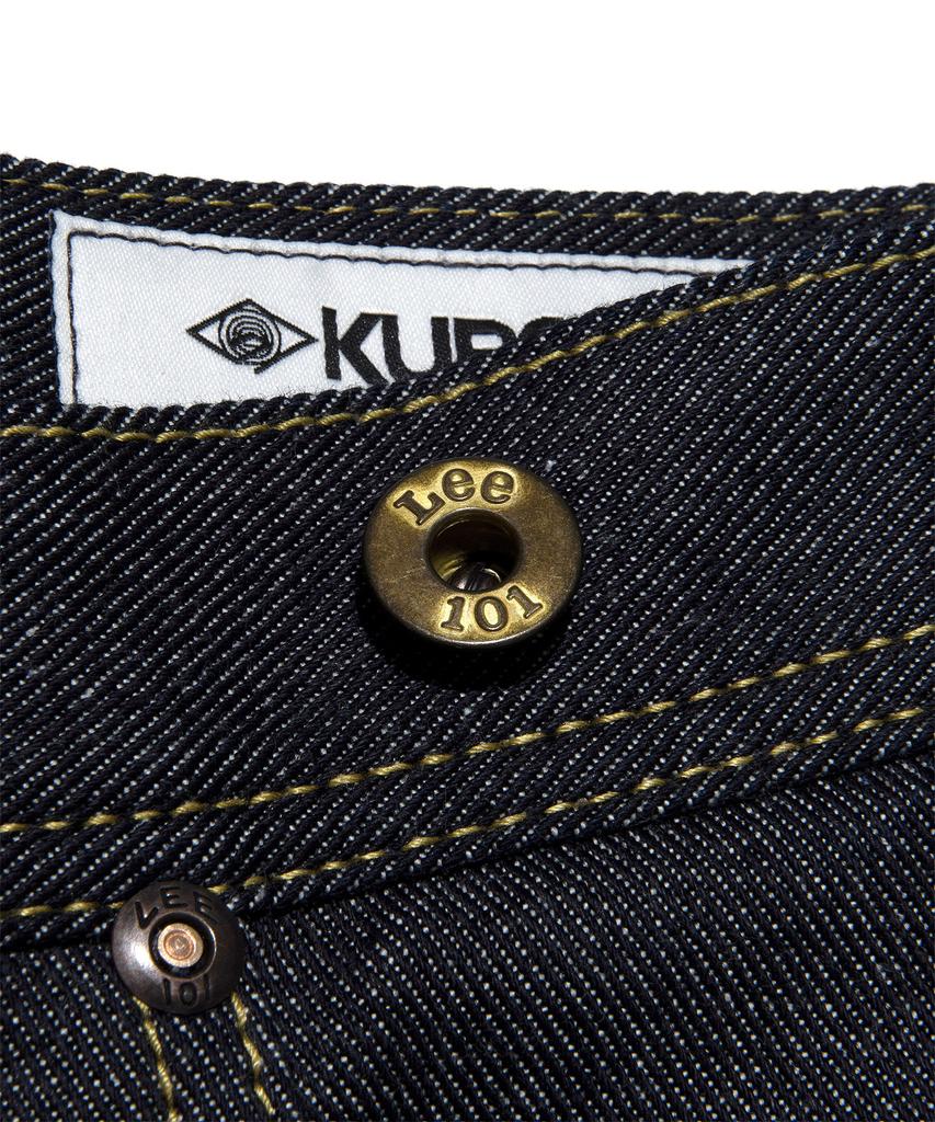 LEE [101St] Cowboy Kuroki Denim Pants Indigo Raw