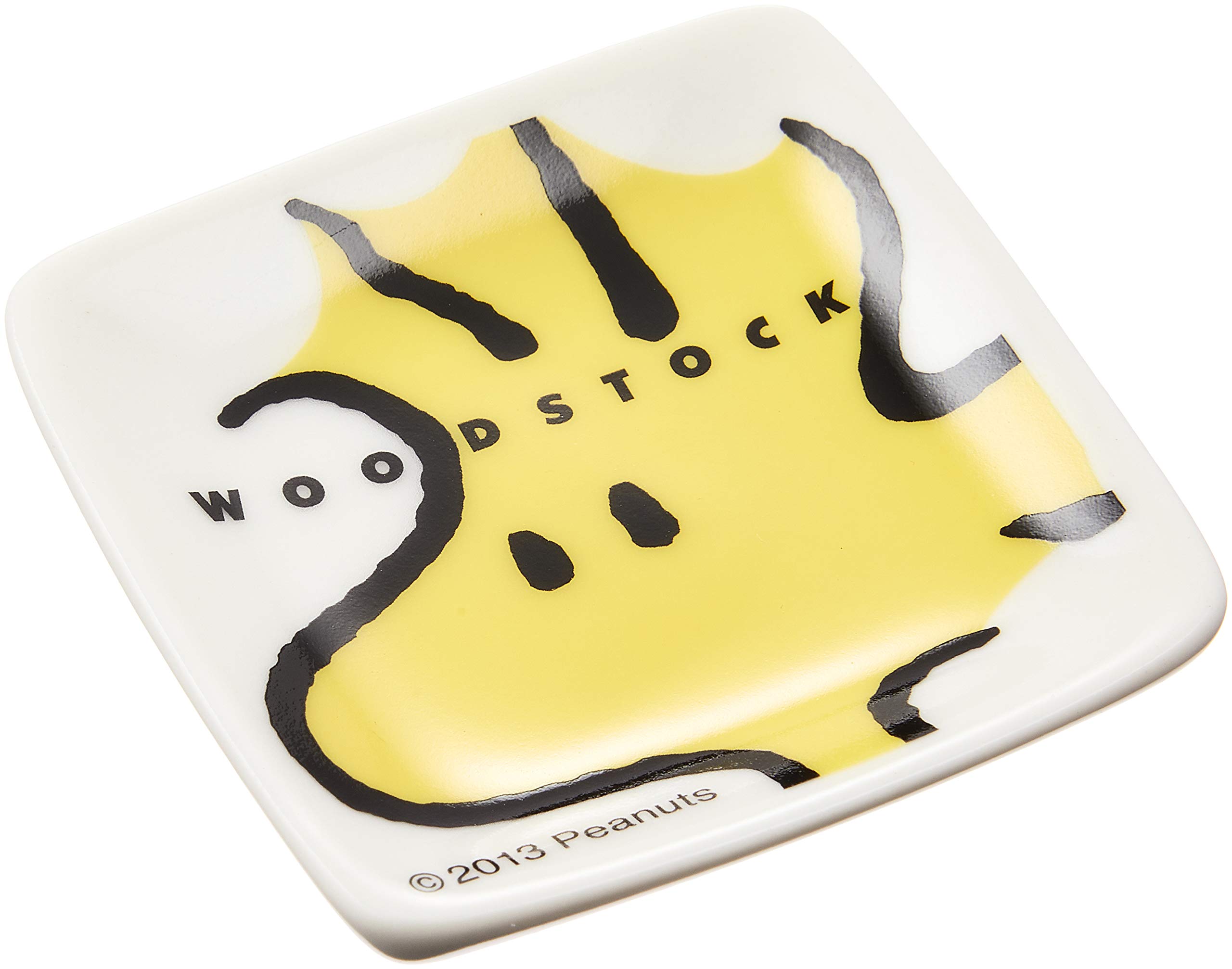 

Woodstock Petit Square Small Plate Diameter 604514 PEANUTS 5.5cm