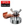 3/1PCS Powerful Magnetism Welding Ground Magnet Copper Electrode Welding Fixing Clamps Single Head Welding Support Accessories