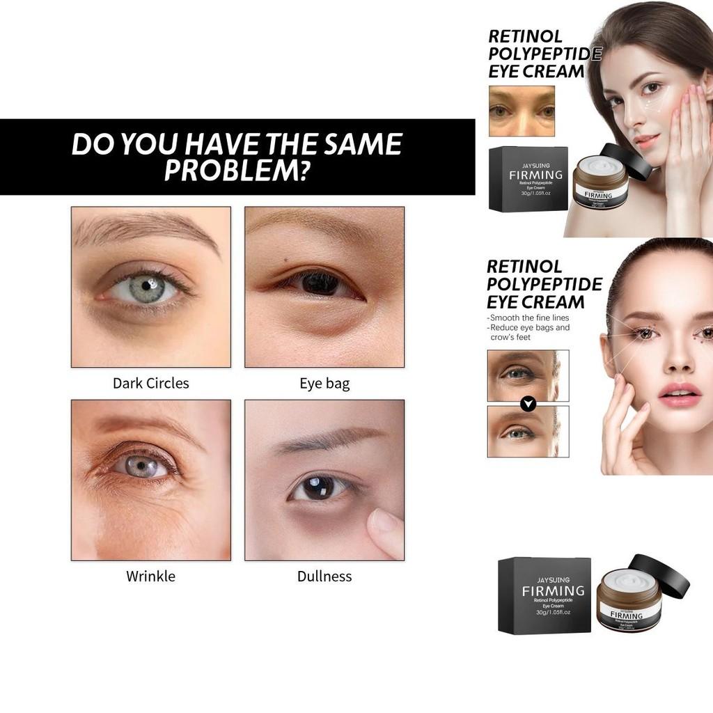 Jaysuing Retinol Peptide Eye Cream For Hydrating And Repairing Under Eye Skin