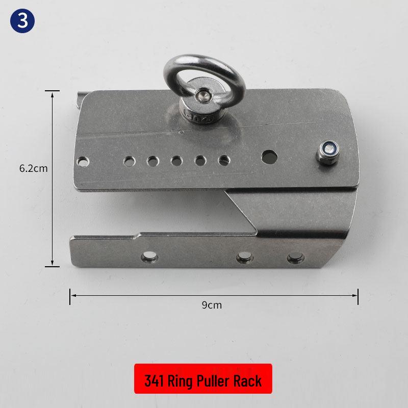 8B High-Speed Sewing Machine Bobbin Holder & Base with Edge Binding Beading Guide